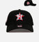 New Era Houston Astros 'Black And Pink' 9FORTY A-Frame Snapback Black/Pink