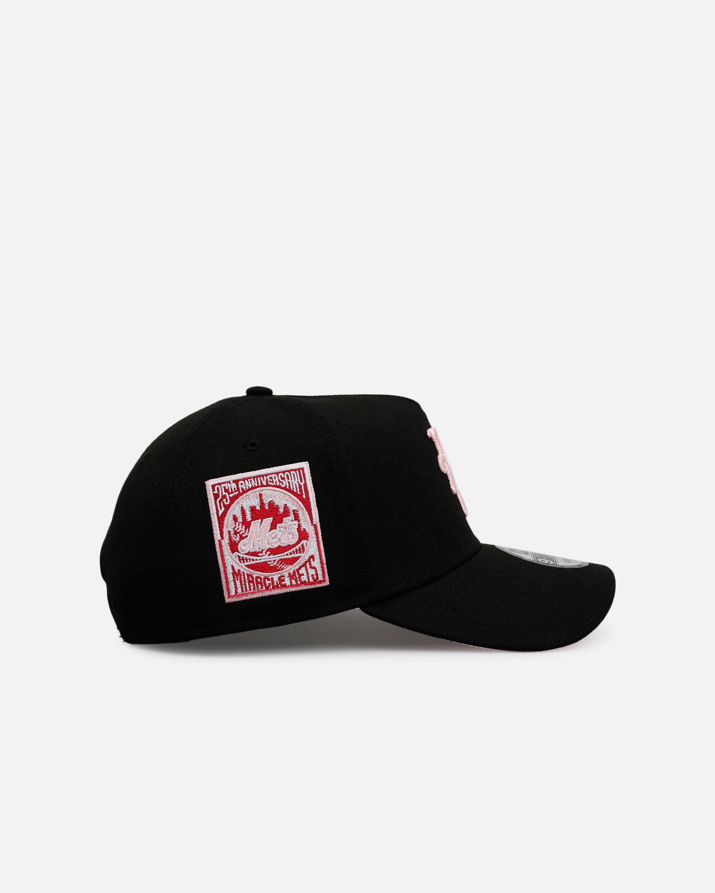 New Era New York Mets 'Black And Pink' 9FORTY A-Frame Snapback