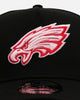 New Era Philadelphia Eagles 'Black And Pink' 9FORTY A-Frame Snapback Black/Pink