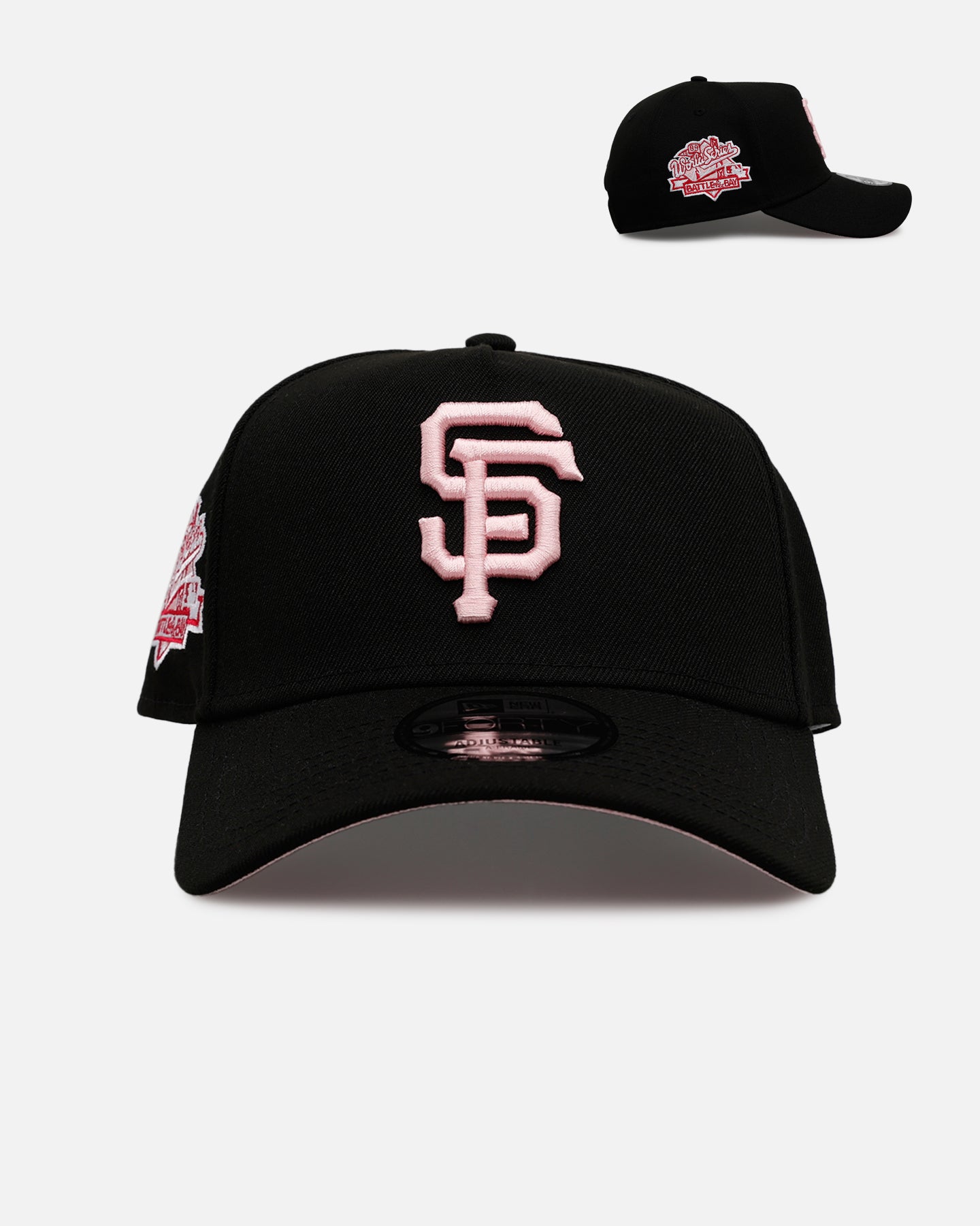 New Era San Francisco Giants 'Black And Pink' 9FORTY A-Frame