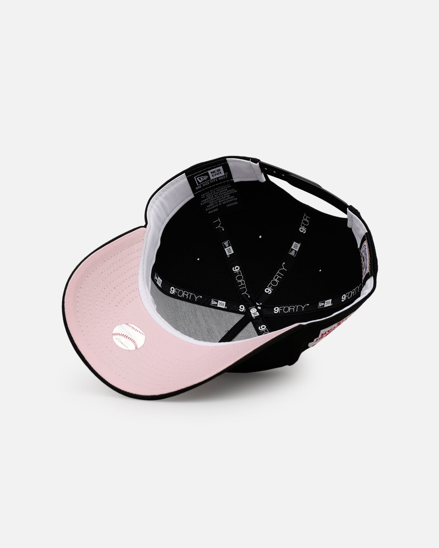 New Era Toronto Blue Jays 'Black And Pink' 9FORTY A-Frame Snapback