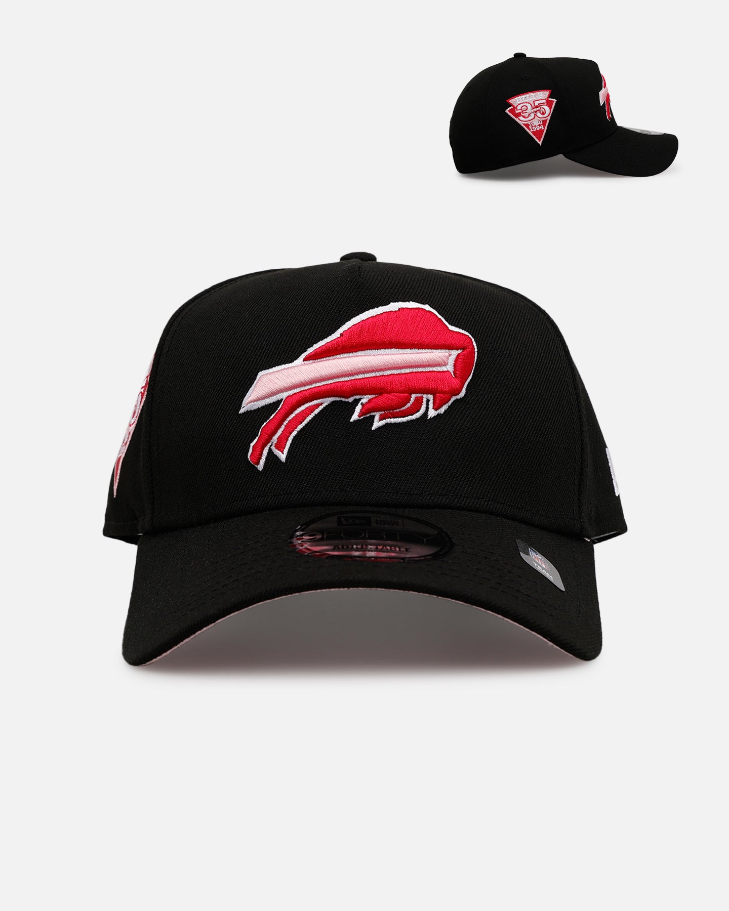 New Era Buffalo Bills 'Black And Pink' 9FORTY A-Frame Snapback