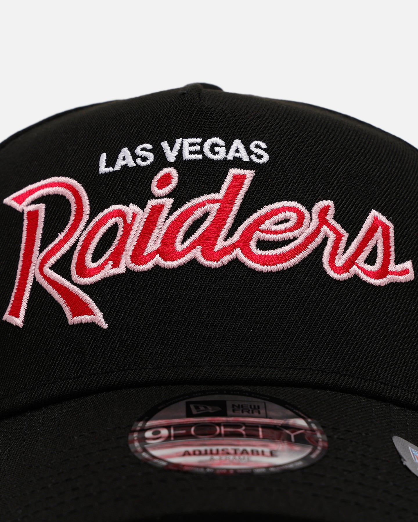 New Era Las Vegas Raiders 'Black And Pink' 9FORTY A-Frame Snapback