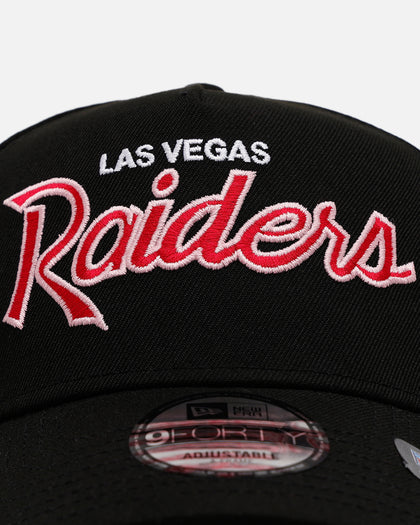 New Era Las Vegas Raiders 'Black And Pink' 9FORTY A-Frame Snapback Black/Pink