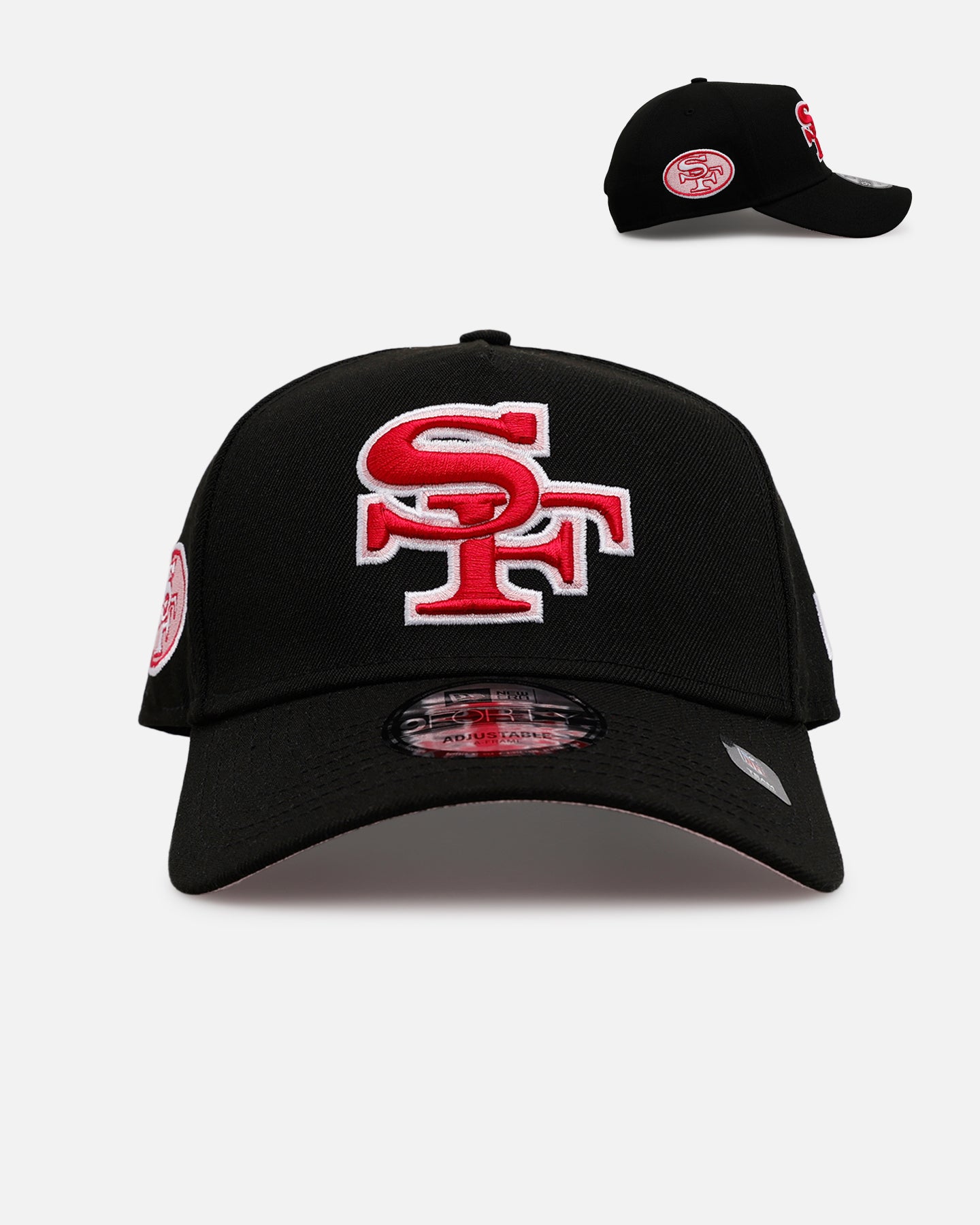 New Era San Francisco 49ers 'Black And Pink' 9FORTY A-Frame