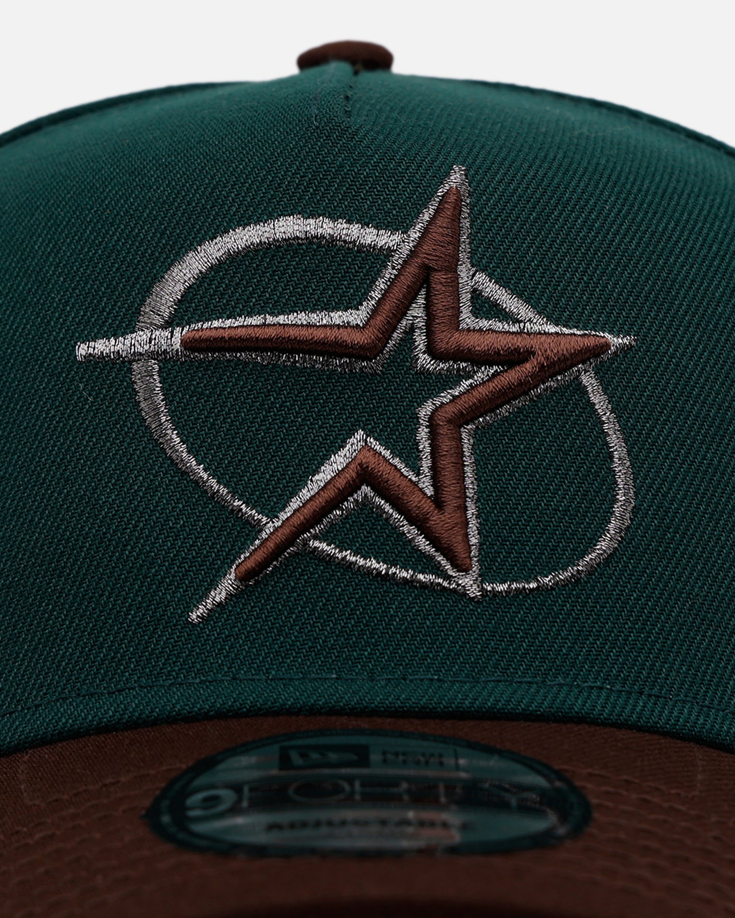 New Era Houston Astros 'Rainforest' 9FORTY A-Frame Snapback Green