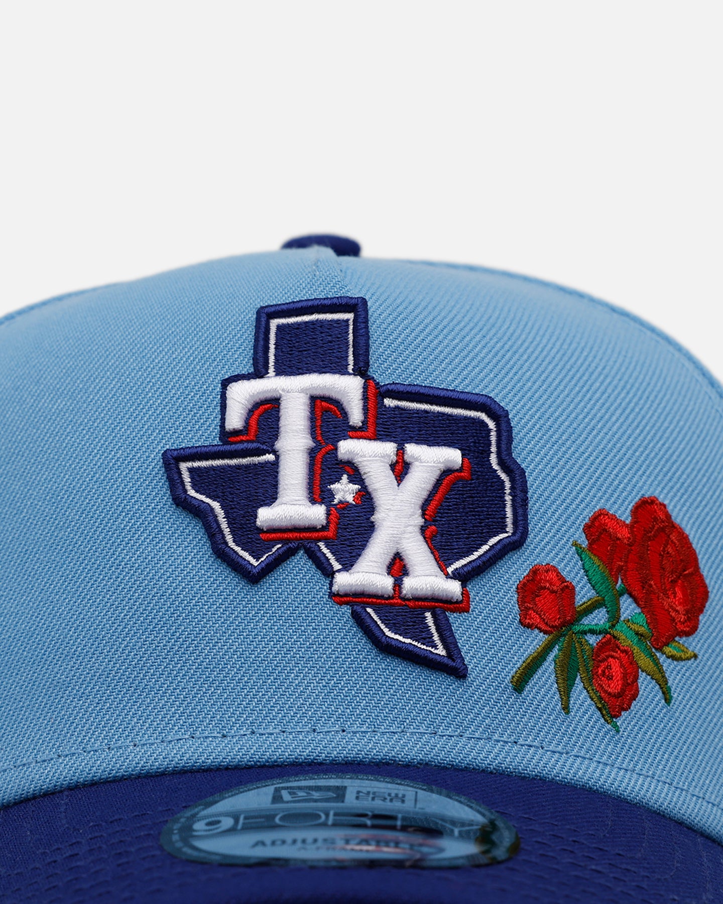 New Era Texas Rangers 'Official Team Color Rose' 9FORTY A-Frame