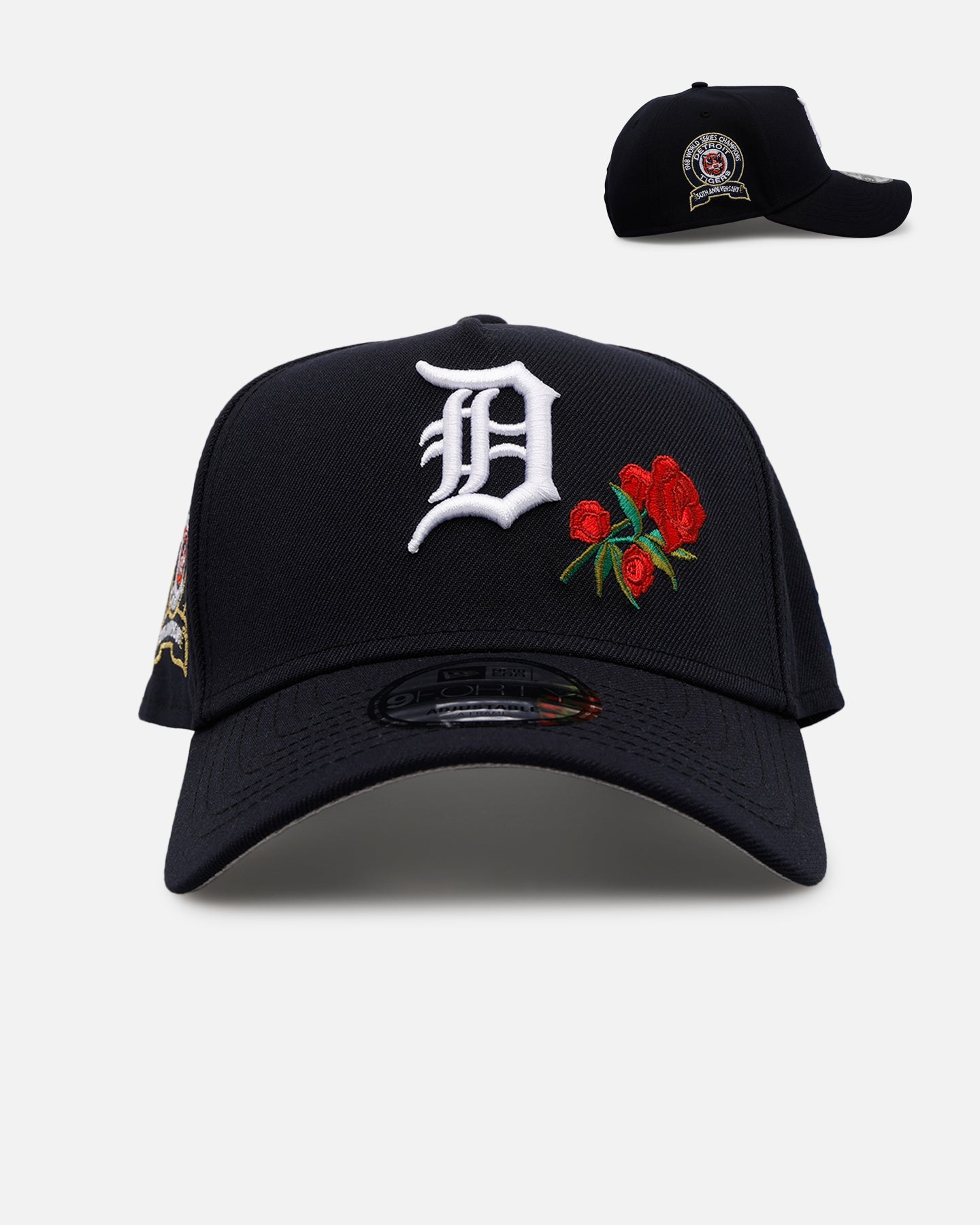 New Era Detroit Tigers 'Rose Emblem' 9FORTY A-Frame Snapback