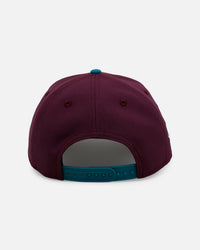 New Era Anaheim Ducks 'Rose Emblem' 9FORTY A-Frame Snapback Official Team Color