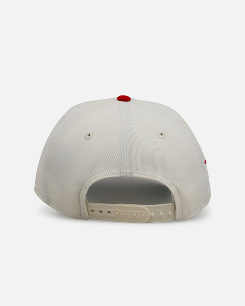 New Era Houston Astros 'Strawberry' 9FORTY A-Frame Snapback Chrome/Red