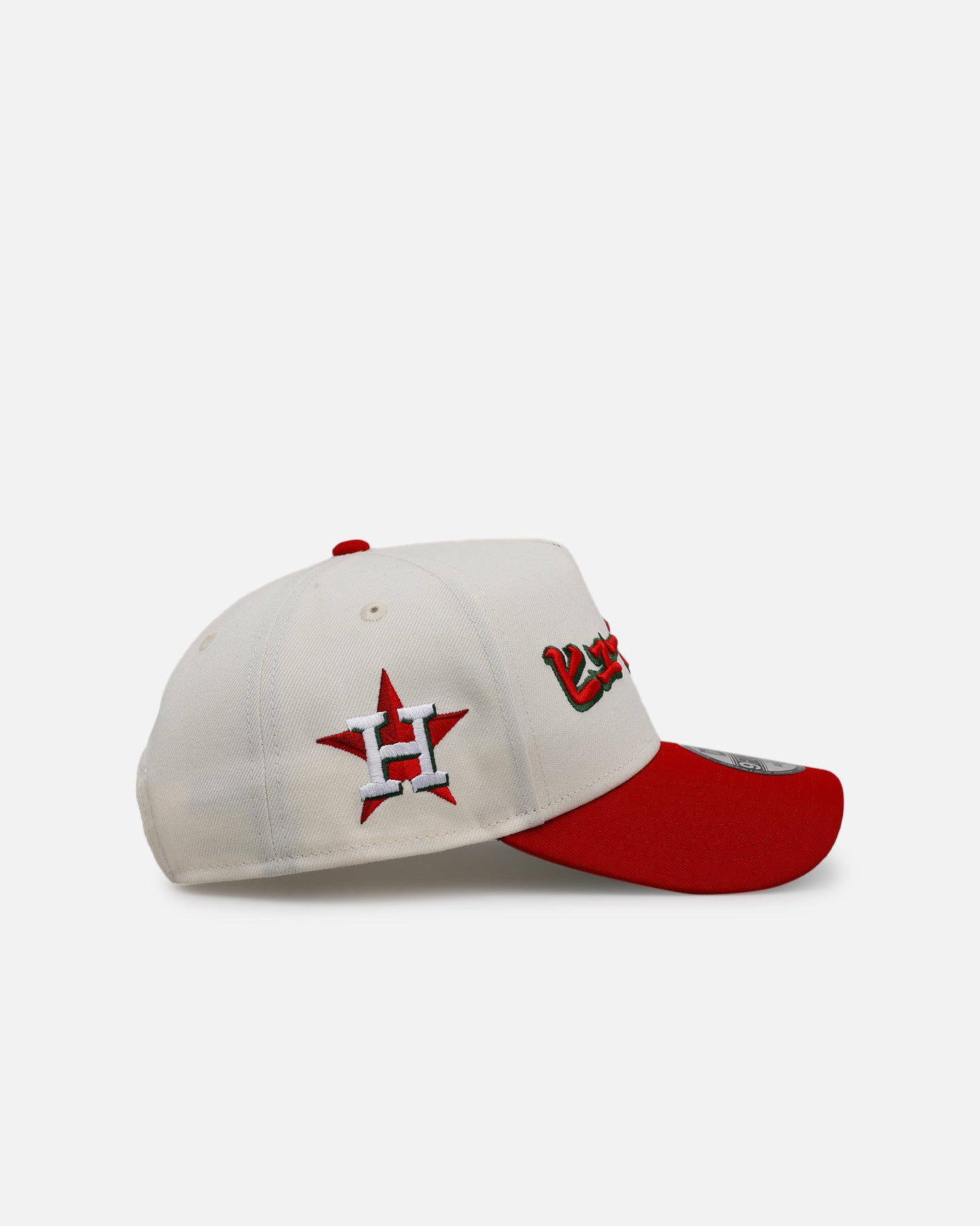 New Era Houston Astros 'Strawberry' 9FORTY A-Frame Snapback Chrome
