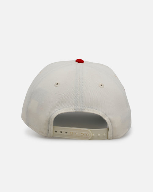 New Era Los Angeles Dodgers 'Strawberry' 9FORTY A-Frame Snapback Chrome/Red