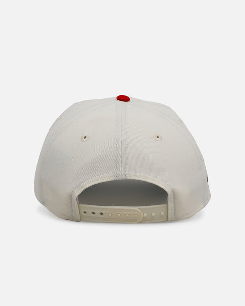 New Era New York Yankees 'Strawberry' 9FORTY A-Frame Snapback Chrome/Red