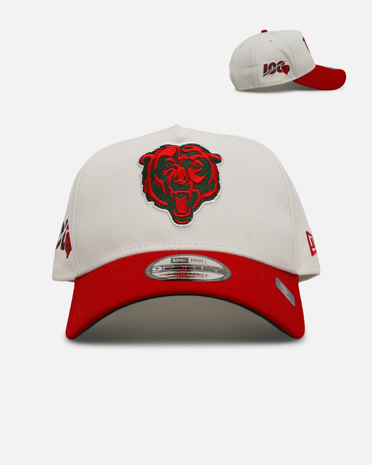 New Era Chicago Bears 'Strawberry' 9FORTY A-Frame Snapback Chrome