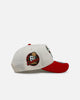 New Era Chicago Bulls 'Strawberry' 9FORTY A-Frame Snapback Chrome/Red