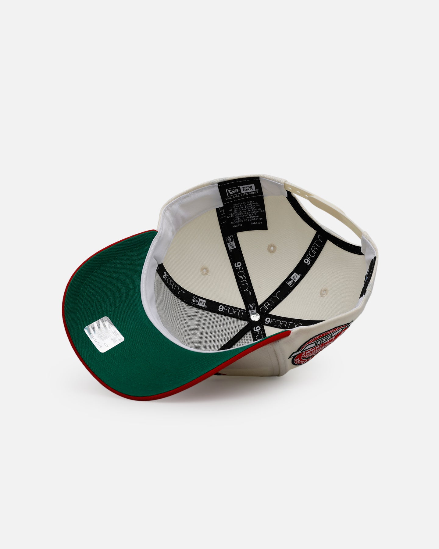 日本チャンピオン　ノースリーブビブタイツ レッド/ホワイト/グリーン New Era Detroit Lions 'Strawberry' 9FORTY A-Frame Snapback Chrome