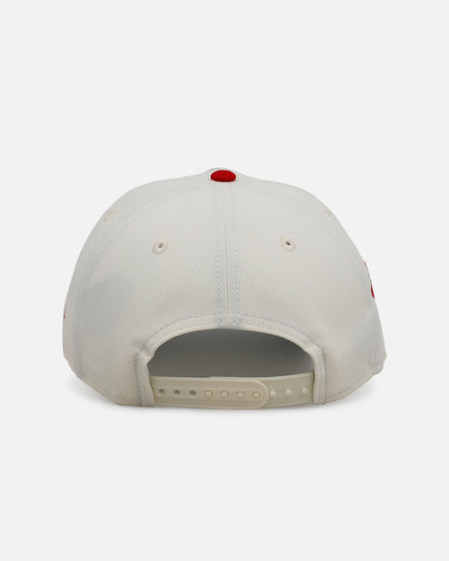 New Era Las Vegas Raiders 'Strawberry' 9FORTY A-Frame Snapback Chrome/Red