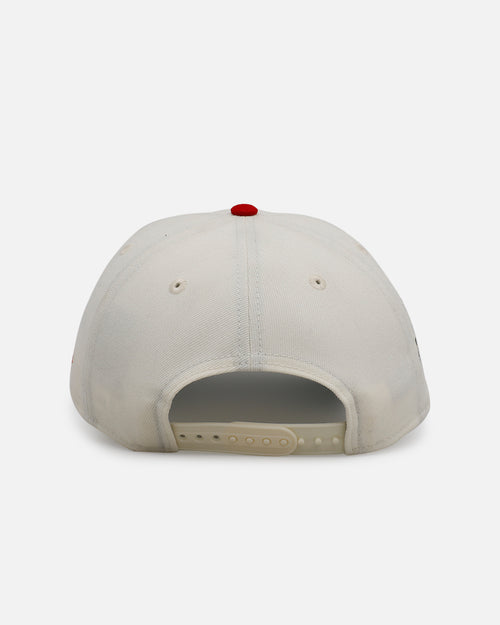 New Era San Francisco 49ers 'Strawberry' 9FORTY A-Frame Snapback Chrome/Red