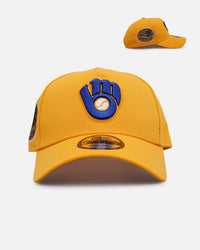 New Era Milwaukee Brewers 'Sunshine' 9FORTY A-Frame Snapback Canary