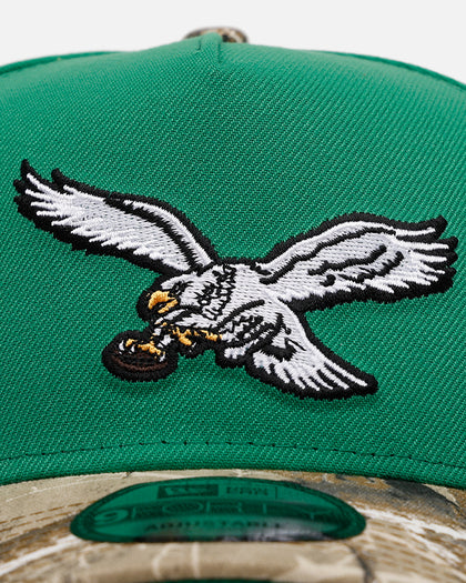 New Era Philadelphia Eagles 'Realtree Visor' 9FORTY A-Frame Snapback Official Team Color