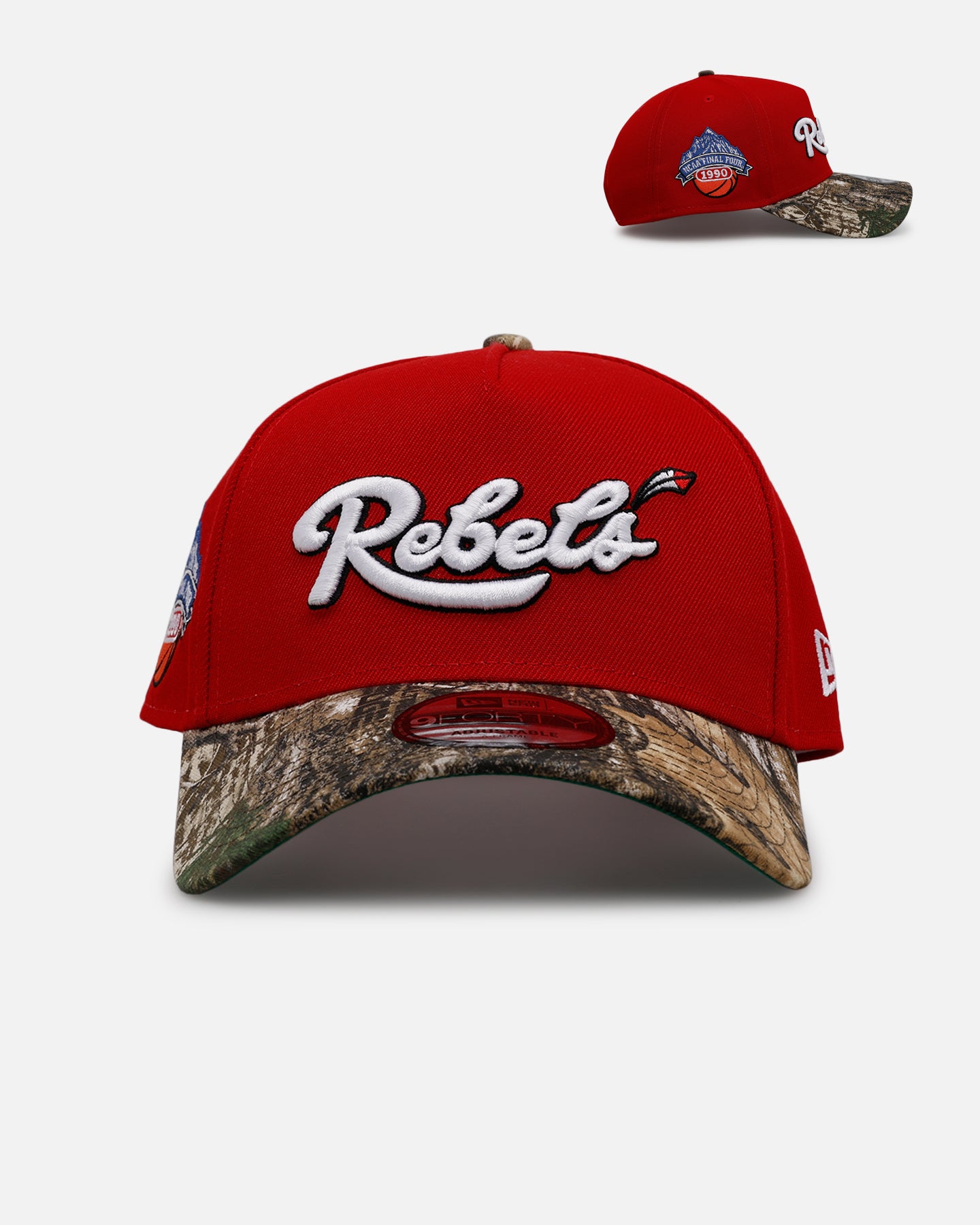 【Hide69】Mr. Rebels New Era Ole Miss Rebels Football 'Realtree Visor' 9FORTY A-Frame
