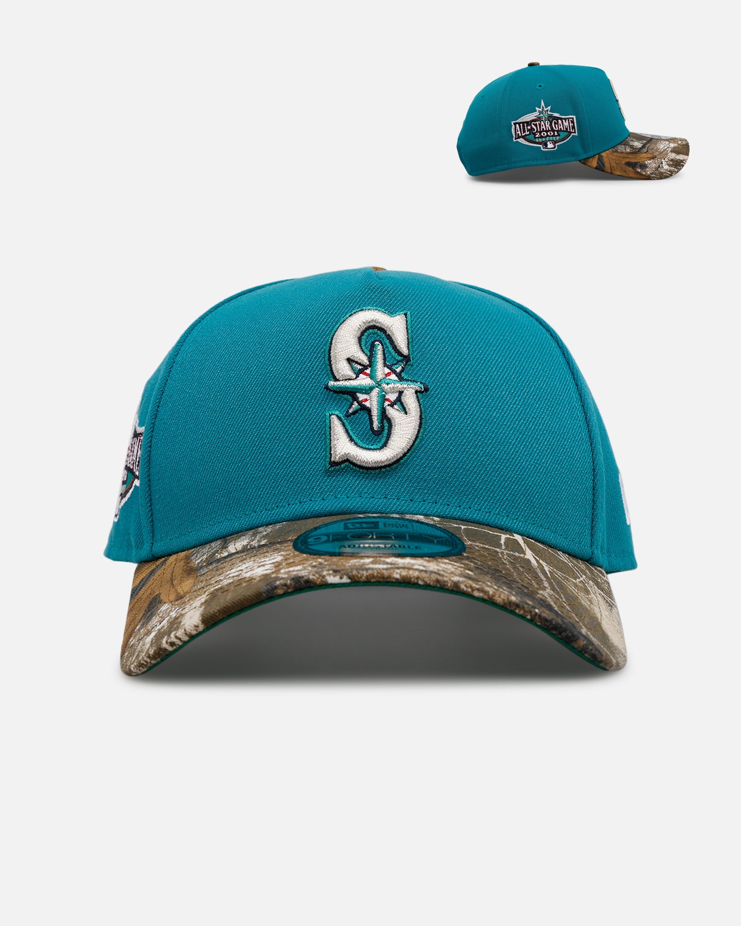 New Era Seattle Mariners 'Realtree Visor' 9FORTY A-Frame Snapback