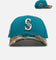 New Era Seattle Mariners 'Realtree Visor' 9FORTY A-Frame Snapback Official Team Color