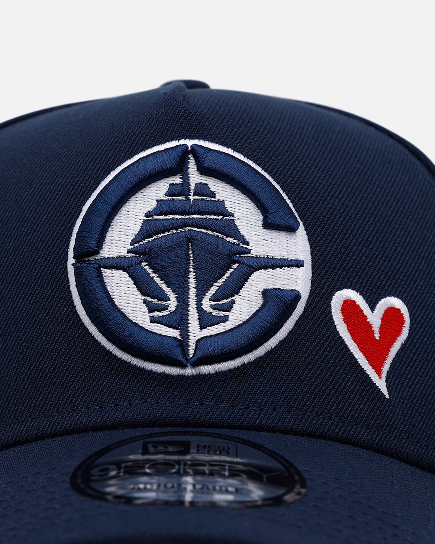 New Era Los Angeles Clippers 'Team Color Hearts' 9FORTY A-Frame