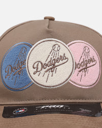 Pro Standard Los Angeles Dodgers 'Multicolor Logos' Pro Pinch Strapback Multicolor