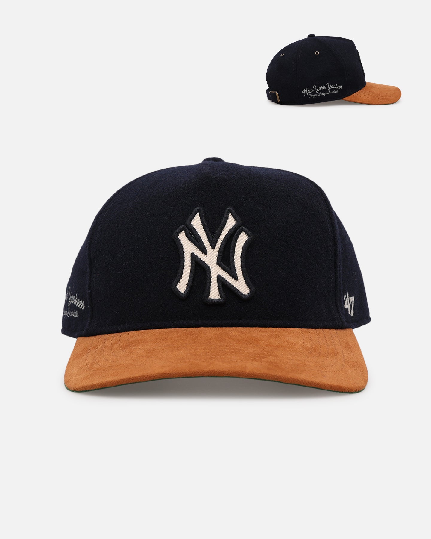 47 Brand New York Yankees 'Golden Age' 47 Hitch Strapback Navy