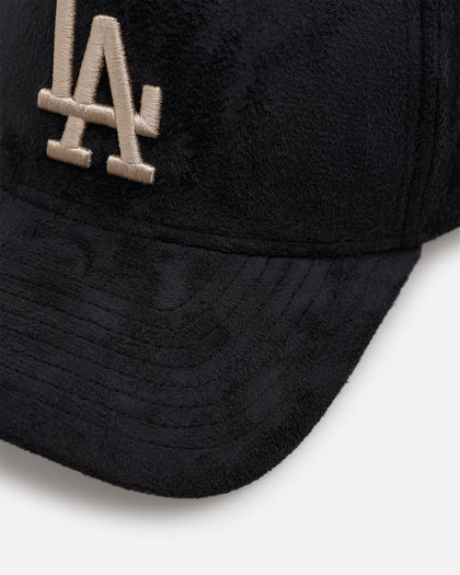 New Era Los Angeles Dodgers 'Suede' 9FORTY A-Frame Strapback Black/Tan