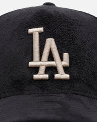 New Era Los Angeles Dodgers 'Suede' 9FORTY A-Frame Strapback Black/Tan