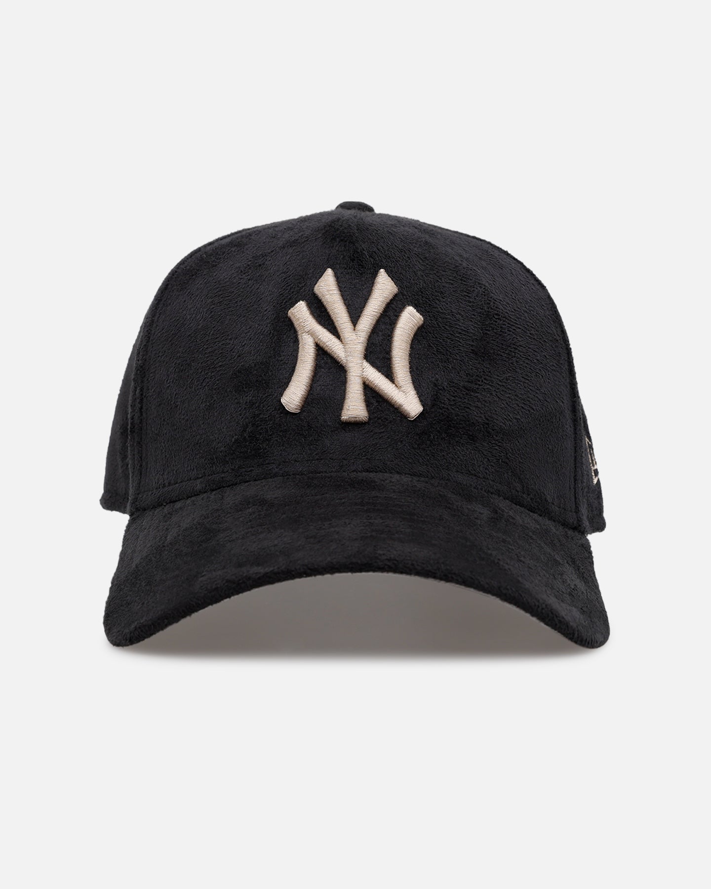 New Era New York Yankees 'Suede' 9FORTY A-Frame Strapback Black