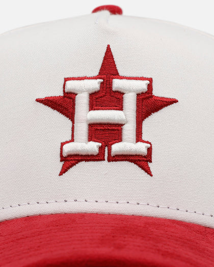 New Era Houston Astros 'Cardinal Suede' 9FORTY A-Frame Snapback Cardinal