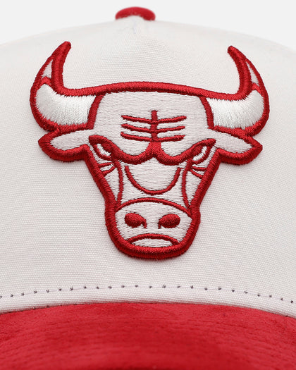 New Era Chicago Bulls 'Cardinal Suede' 9FORTY A-Frame Snapback Cardinal