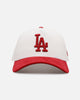 New Era Los Angeles Dodgers 'Cardinal Suede' 9FORTY A-Frame Snapback Cardinal