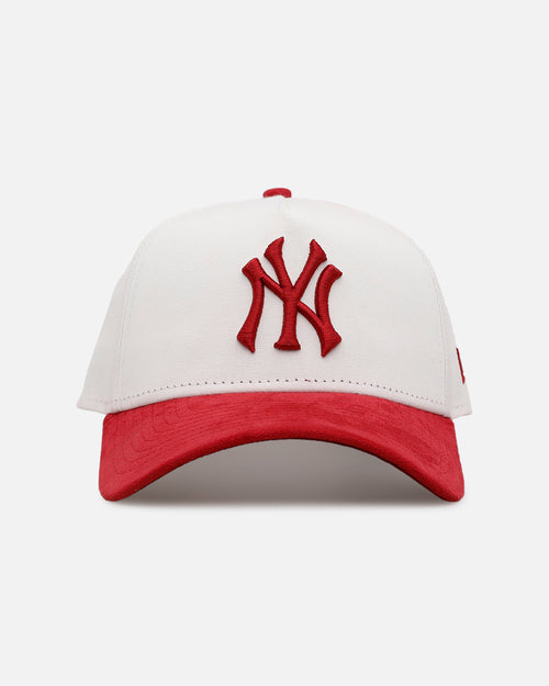 New Era New York Yankees 'Cardinal Suede' 9FORTY A-Frame Snapback Cardinal