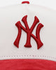 New Era New York Yankees 'Cardinal Suede' 9FORTY A-Frame Snapback Cardinal