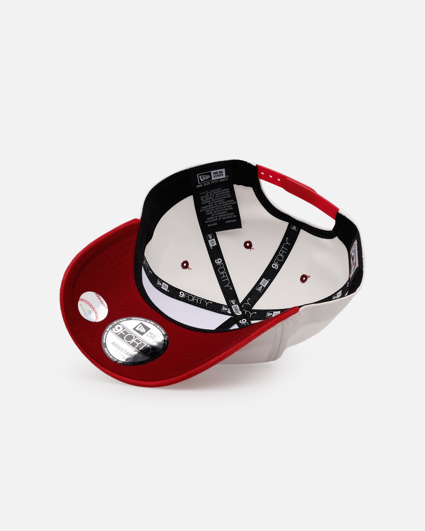 New Era New York Yankees 'Cardinal Suede' 9FORTY A-Frame Snapback
