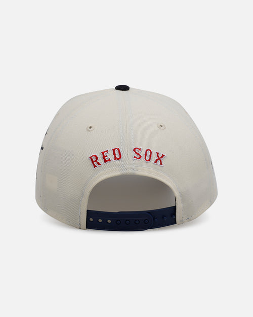 New Era Boston Red Sox 'Chrome City Icons' 9FORTY A-Frame Snapback Chrome/Official Team Color