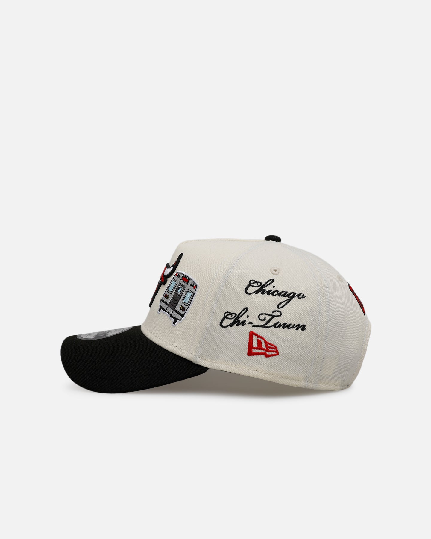 New Era Chicago Bulls 'Chrome City Icons' 9FORTY A-Frame Snapback