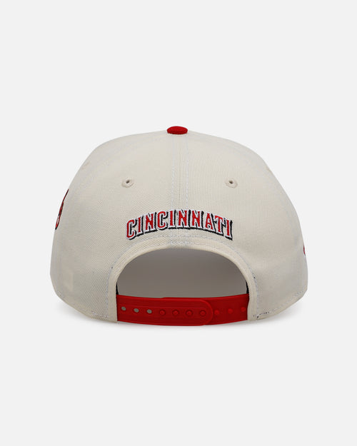New Era Cincinnati Reds 'Chrome City Icons' 9FORTY A-Frame Snapback Chrome/Official Team Color