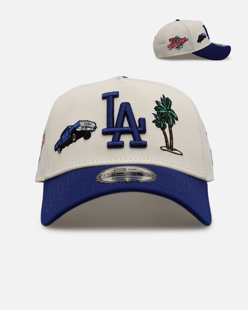 New Era Los Angeles Dodgers 'Chrome City Icons' 9FORTY A-Frame Snapback Chrome/Official Team Color