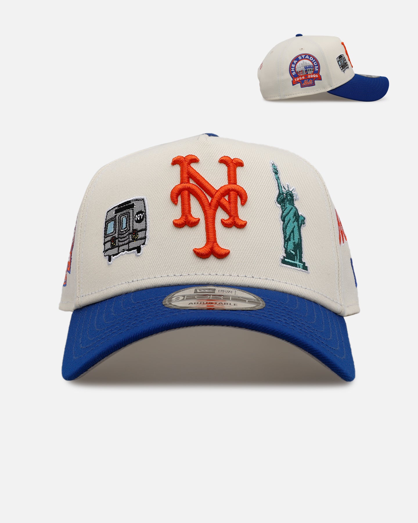 New Era New York Mets 'Chrome City Icons' 9FORTY A-Frame Snapback