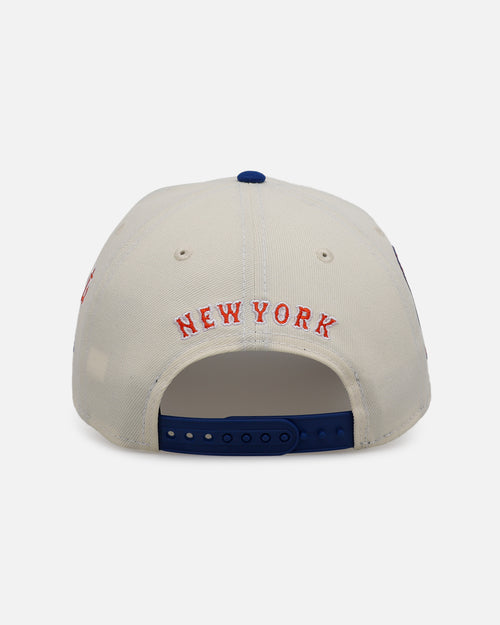 New Era New York Mets 'Chrome City Icons' 9FORTY A-Frame Snapback Chrome/Official Team Color