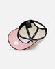 New Era Los Angeles Dodgers 'Pink Satin Hearts Walnut' 9FORTY A-Frame Snapback Chrome/Walnut