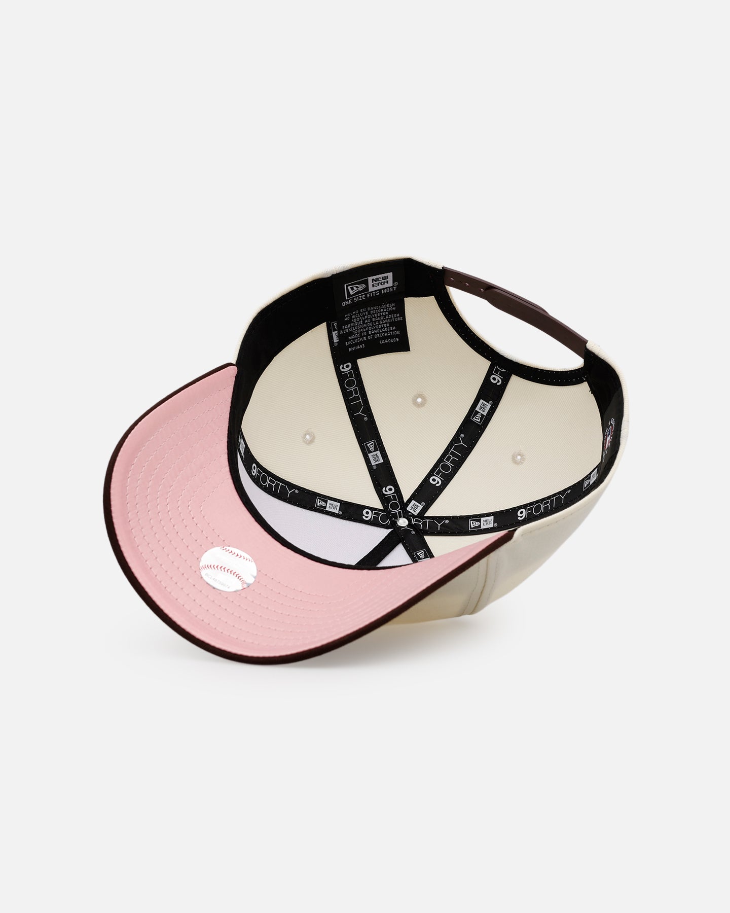 New Era New York Mets 'Pink Satin Hearts Walnut' 9FORTY A-Frame