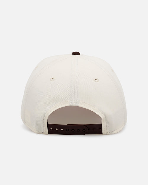 New Era Detroit Tigers 'Pink Satin Hearts Walnut' 9FORTY A-Frame Snapback Chrome/Walnut