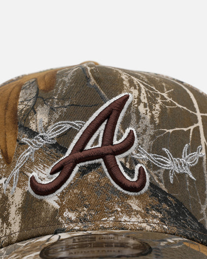 New Era Atlanta Braves 'Realtree Grit 3.0' 9FORTY A-Frame Snapback Realtree Edge