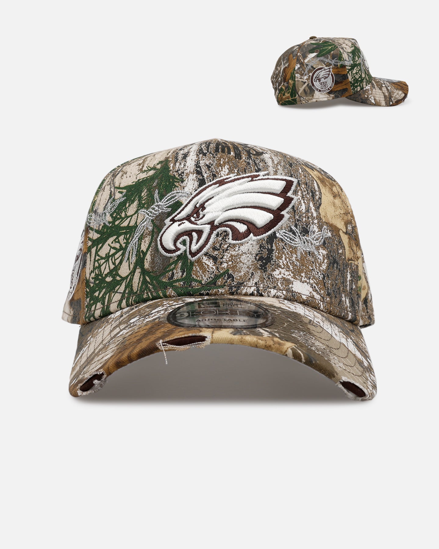 New Era Philadelphia Eagles 'Realtree Grit 3.0' 9FORTY A-Frame